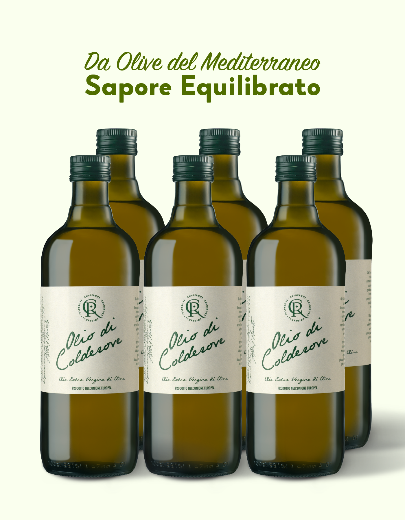 Olio Evo comunitario 6 bottiglie