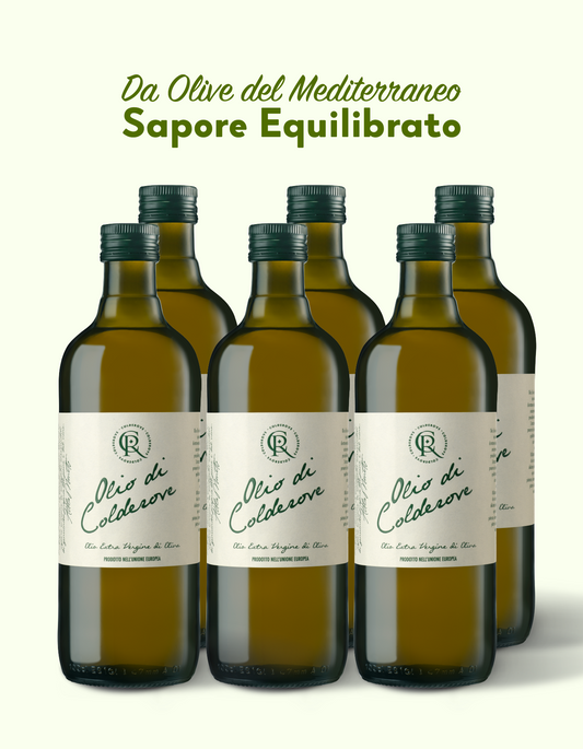 Olio Evo comunitario 6 bottiglie
